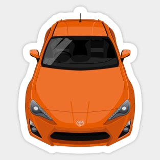 GT86 - Orange Sticker